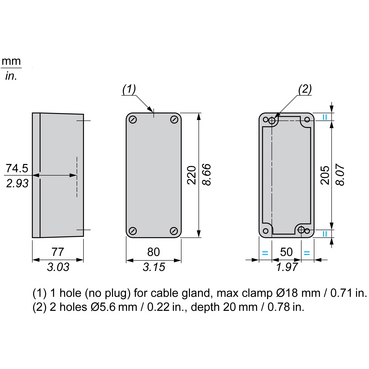 Technical Illustration - Dimension