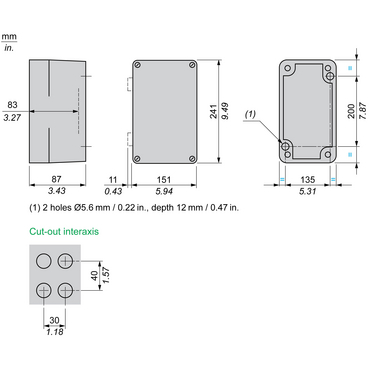 Technical Illustration - Dimension