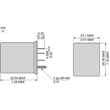 HERMATICALLY SEALED RELAY