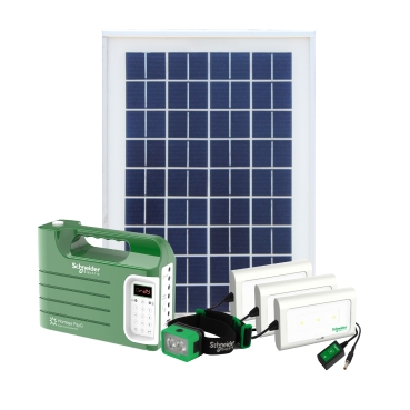 KIT DE ENERGIA SOLAR HOMAYA FAMILY PAYG S02 Schneider Electric KIT DE ENERGIA SOLAR RESIDENCIAL