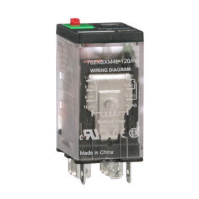 782xbxm4l 120a Power Relay Legacy 15a Dpdt 120 Vac Cover With Locking Push Button And Led Schneider Electric Usa