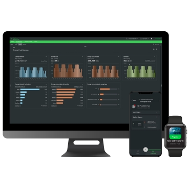 EcoStruxure™ Energy Hub Schneider Electric Cloud-based λογισμικό διαχείρισης ενέργειας κτιρίων