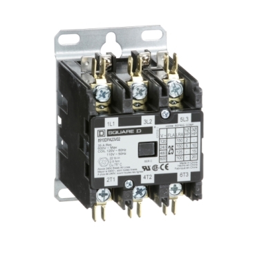 220V 25A Magnetic Contactors 3 Pole Electric AC Contactor with Good Price -  China Contactor, Three Phase Contactor