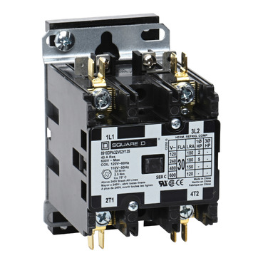 Contactor, 2 Pole - 220V 30A