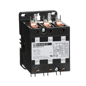 8910dpa73v09 Contactor Definite Purpose 75a 3 Pole 40 Hp At