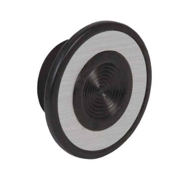 9001B23 - 30mm PB Mushroom Knob, black | Schneider Electric USA