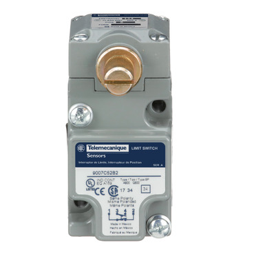 9007C52B2 - limit switch, 9007C, compact body, rotary lever arm, standard  pretravel, spring return, 1 NO and 1 NC, NEMA 4 and 13 | Schneider Electric  USA