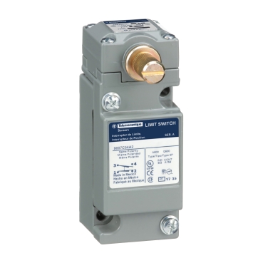 9007C54A2Y128 - NEMA limit switch, 9007C, heavy duty, standard, spring  return lever, low differential, 10A, 600V, 1NO/1NC, NEMA 4, 13 | Schneider  Electric USA