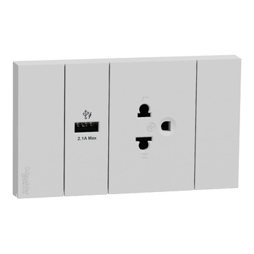 A70426USB_UST_GY Product picture Schneider Electric