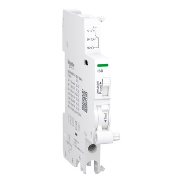 A9A26907 - Contatto ausiliario Acti9 iSD per iC40/C60/iID/iSW-NA/RCA, 100mA  to 6A, connessione dal basso