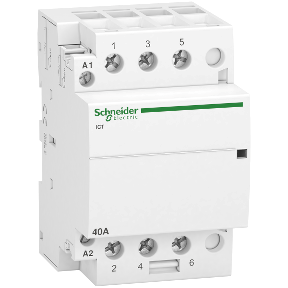A9c20843 Contactor Ict 3 Poles 3 No 40 A 220 240 V