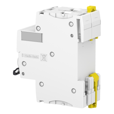 Miniature circuit breaker (MCB), Acti9 iC60N, 2P, 20A, C curve, 6000A (IEC/EN 60898-1), 10kA (IEC/EN 60947-2)-3