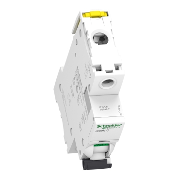 Miniature circuit breaker (MCB), Acti9 iC60N, 1P, 32A, C curve, 6000A (IEC/EN 60898-1), 10kA (IEC/EN 60947-2)-2