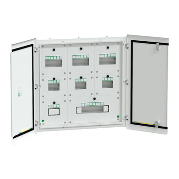 A9HPSG06 - PSG Distribution board, Acti9, split door, IP43, 6 Ways