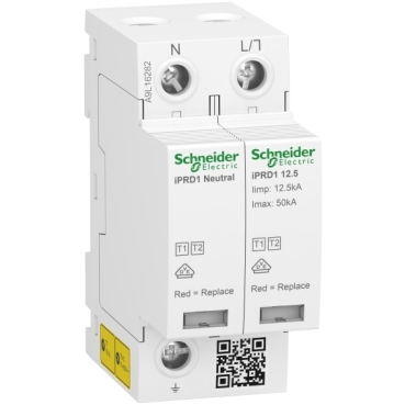 Limitador sobretensiones transitorias y permanentes Schneider R9L20650