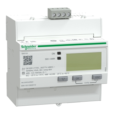 Compteur d'énergie avec solution de connexion Modbus