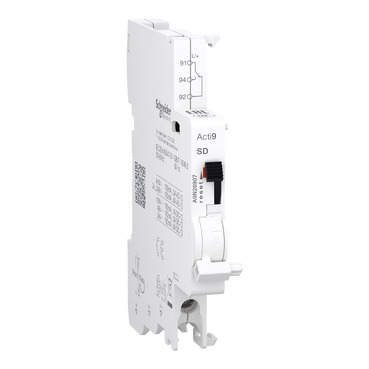 A9N26907 - Auxiliary contact, Acti9 A9N, SD, 1 C/O, 100mA to 6A 