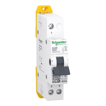 Acti9 iSSW Schneider Electric Acti9 iSSW DIN rail linear control switches designed to provide enhanced protection as well as the opening and closing of circuits under load