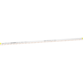 ШИНКА ГРЕБЕНЧАТАЯ 1П (L1…) 57 МОД.18ММ 100А РАЗРЕЗАЕМАЯ