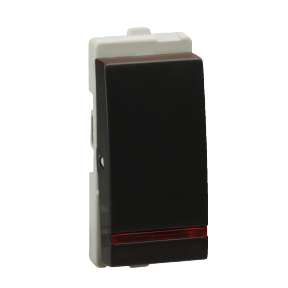 Opale Switch 1-Way 6A CG with Indicator Lamp