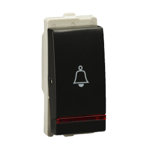 Opale Bell Press Switch 6A with Indicator