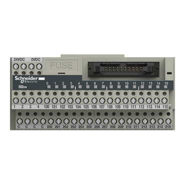 ABE7H16C21 - passive connection sub-base ABE7 - 16 inputs or 