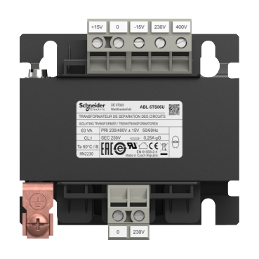 voltage transformer - 230..400 V - 1 x 230 V - 63 VA-4