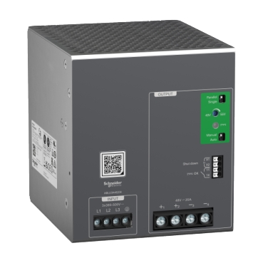 ABLU3A48200 - Regulated Power Supply, 380500V AC, 48V, 20A, 3 