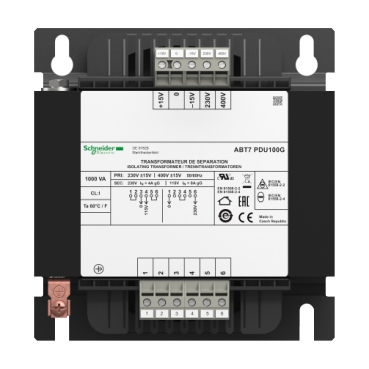voltage transformer - 230..400 V - 2 x 115 V - 1 KVA-4