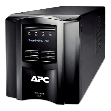 APC Smart-UPS、ラインインタラクティブ、750VA、タワー、100V、6x 