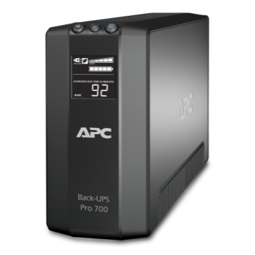 APC Back-UPS Pro, 1500VA/865W, Tower, 120V, 10x NEMA 5-15R outlets