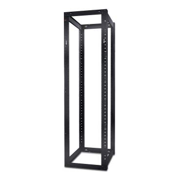 NetShelter 4 Post Open Frame Rack 44U #12-24 Threaded Holes 