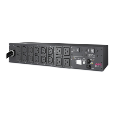 Rack PDU, Metered, 2U, 30A, 208V, (12) C13s & (4) C19 - AP7811 