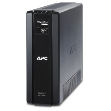 APC Back-UPS Pro, 1500VA/865W, Tower, 120V, 10x NEMA 5-15R outlets