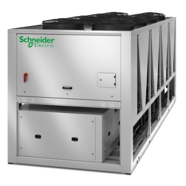 Vzduchem chlazené chladiče Uniflair Schneider Electric Vzduchem chlazené chladiče s axiálními ventilátory určené do venkovního prostředí pro kritické aplikace