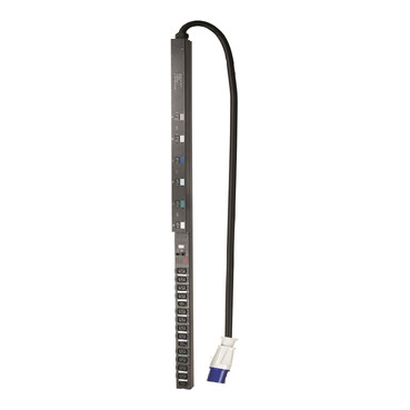 AP7866A - Rack PDU, Metered, Zero U, 16.2KW, 208V, (12)C19 & (3