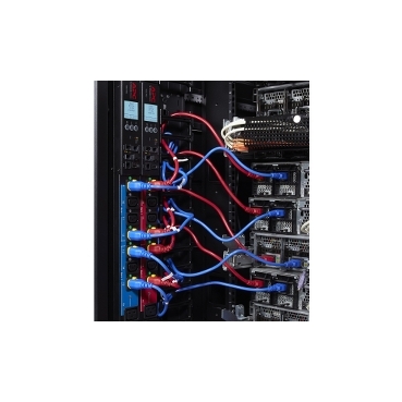 NetShelter Custom Rack PDUs APC Brand 轻松实现各种独特的颜色、输入电缆插头及输出插座配置，按照规格交付产品。