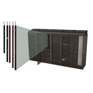 Easy Custom Rack PDUs APC Brand Einzigartige Farben, Eingangskabelstecker und Steckdosenkonfigurationen werden einfach und spezifikationsgerecht geliefert.