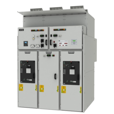 Tablero de transferencia de media tensión ASCO 7000 IEC ASCO Power Technologies Para aplicaciones de misión crítica