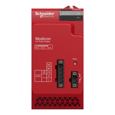 BMXCPS4002S - redundant power supply module, Modicon X80
