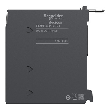 BMXDAO1605H - discrete output module, Modicon X80, 16 triac 