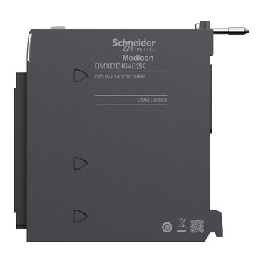 BMXDDI6402K - discrete input module, Modicon X80, 64 inputs, 24V 