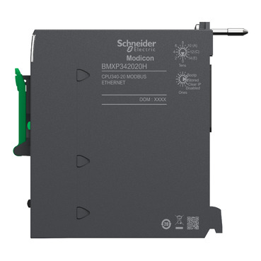 processor module M340 - max 1024 discrete + 256 analog I/O - Modbus - Ethernet-2