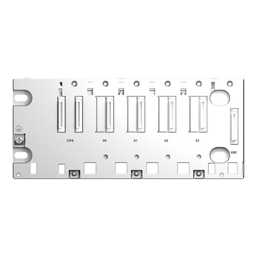 rack M340 - 4 slots - panel, plate or DIN rail mounting-2