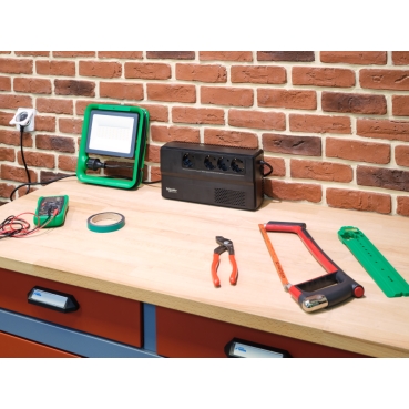 Schneider Electric Image of product in real life situation BVS1000I-GR_garage