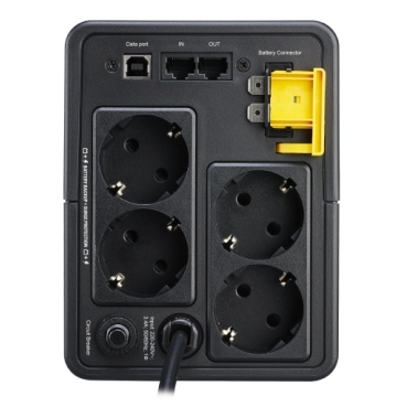 BX750MI-GR - ДБЖ APC Back-UPS 750 ВА, 230 В, AVR, 4 розетки Schuko