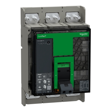 ComPacT NS new generation Schneider Electric Circuit-breakers, to protect lines up to 3200 amps