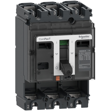 C16S3D - Circuit breaker basic frame. ComPacT NSX160S DC. 100kA at 