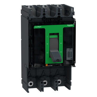 C63F3 - ESTRUTURA DISJUNTOR NSX630F TRIPOLAR | Schneider Electric
