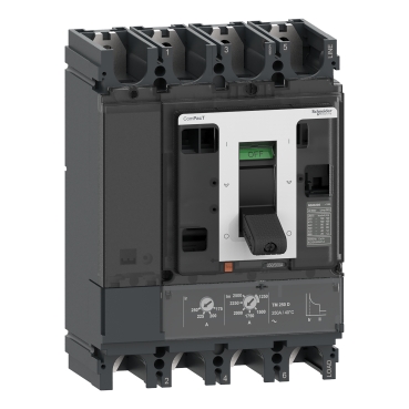 Com<B>PacT</B> for DC networks, new generation Schneider Electric Circuit-breakers, to protect DC lines carrying up to 630 amps